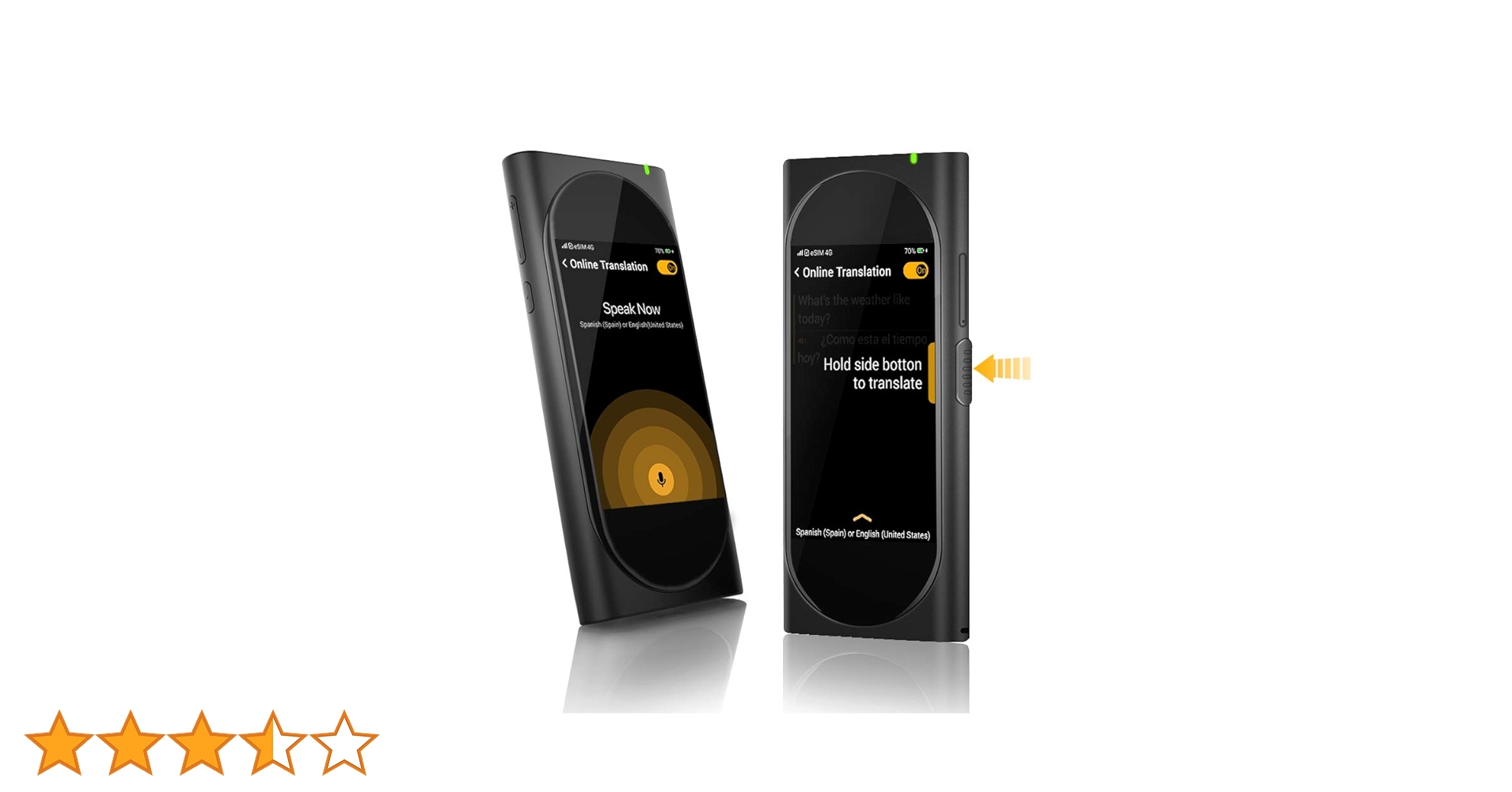 Langogo Genesis 翻訳機 Langogo Genesis Portable Language Translator Device, 100+